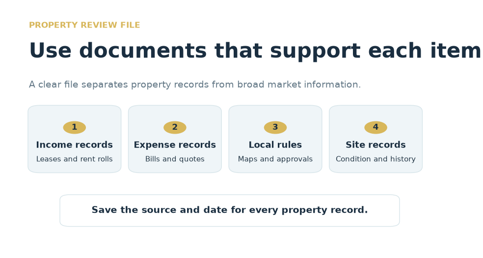 Rental property record review guide